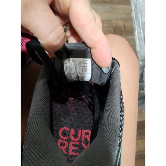 Brooks Women's Ghost 14 Black Pink Running Shoes Sneakers Size 7 B 1203561B013 - Picture 8 of 11